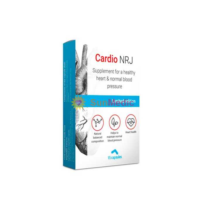 cápsulas para hipertensão Cardio NRJ