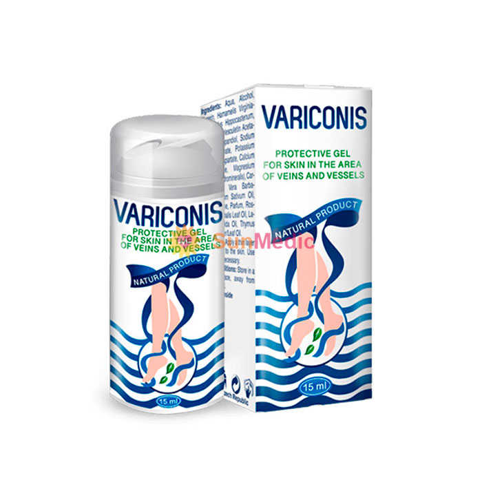 gel de veias varicosas Variconis